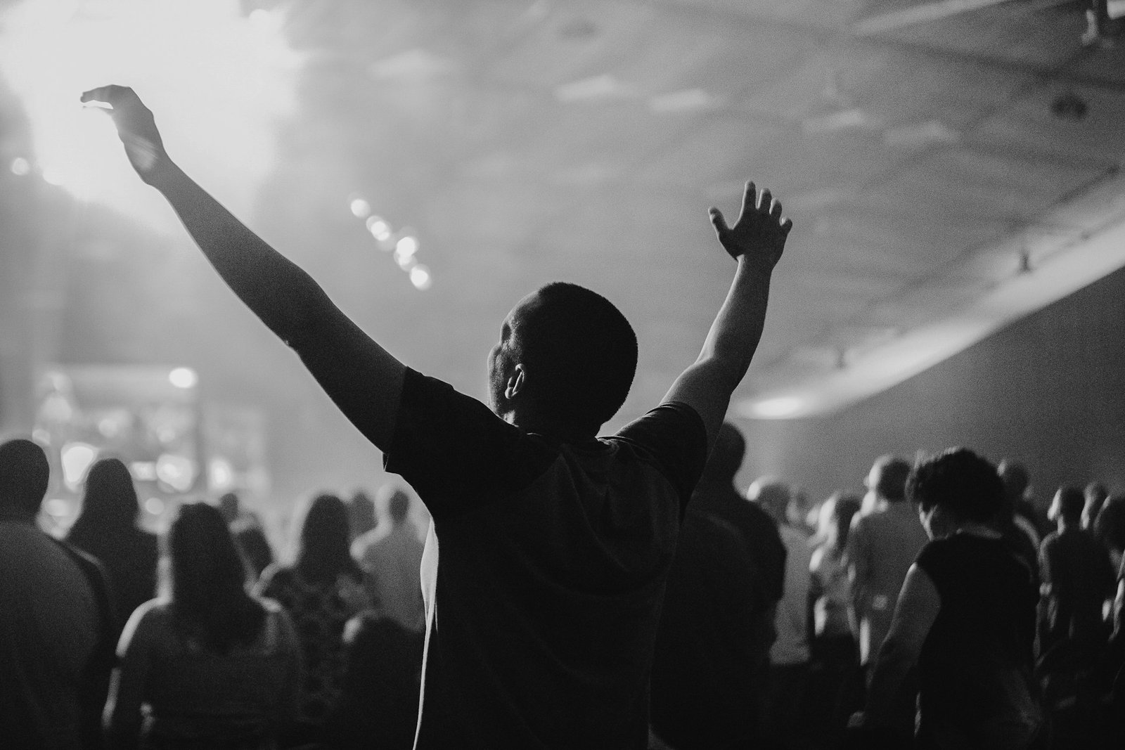 Congregation gathered in worship at God Bless Nigeria